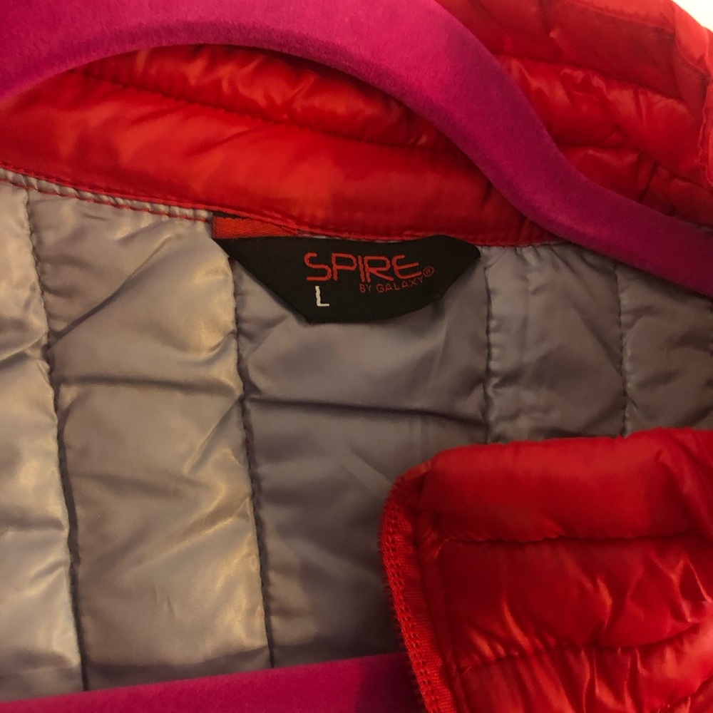 Spire Red Lightweight Fall/Winter Jacket Size L - image 2